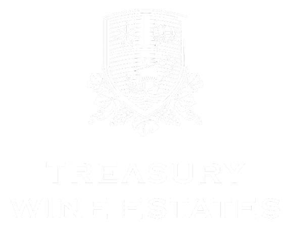 Treasury Wine Estates White Logo
